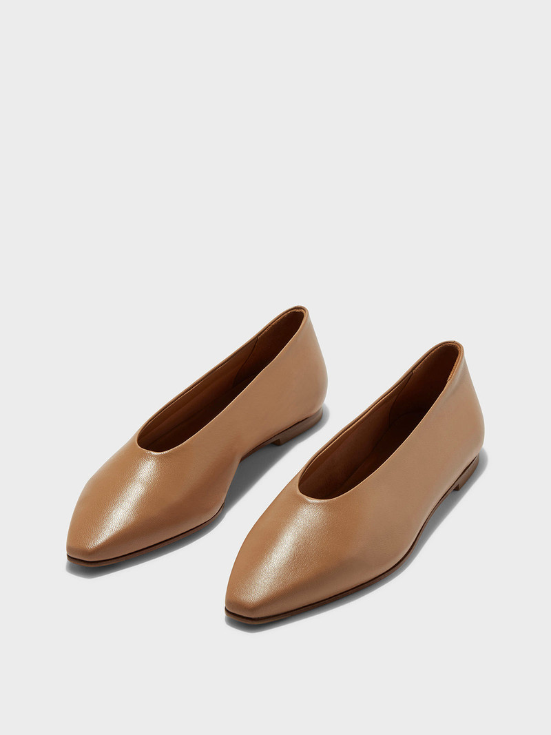 Aeyde Betty Square-Toe Ballet Flats outlook