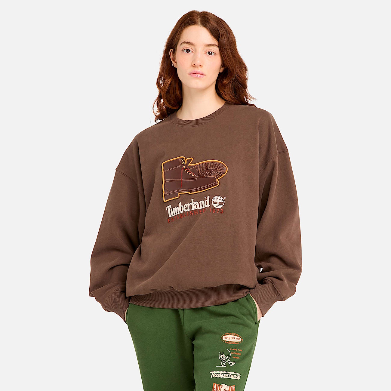 Box Fit Badge Crew Neck - 4