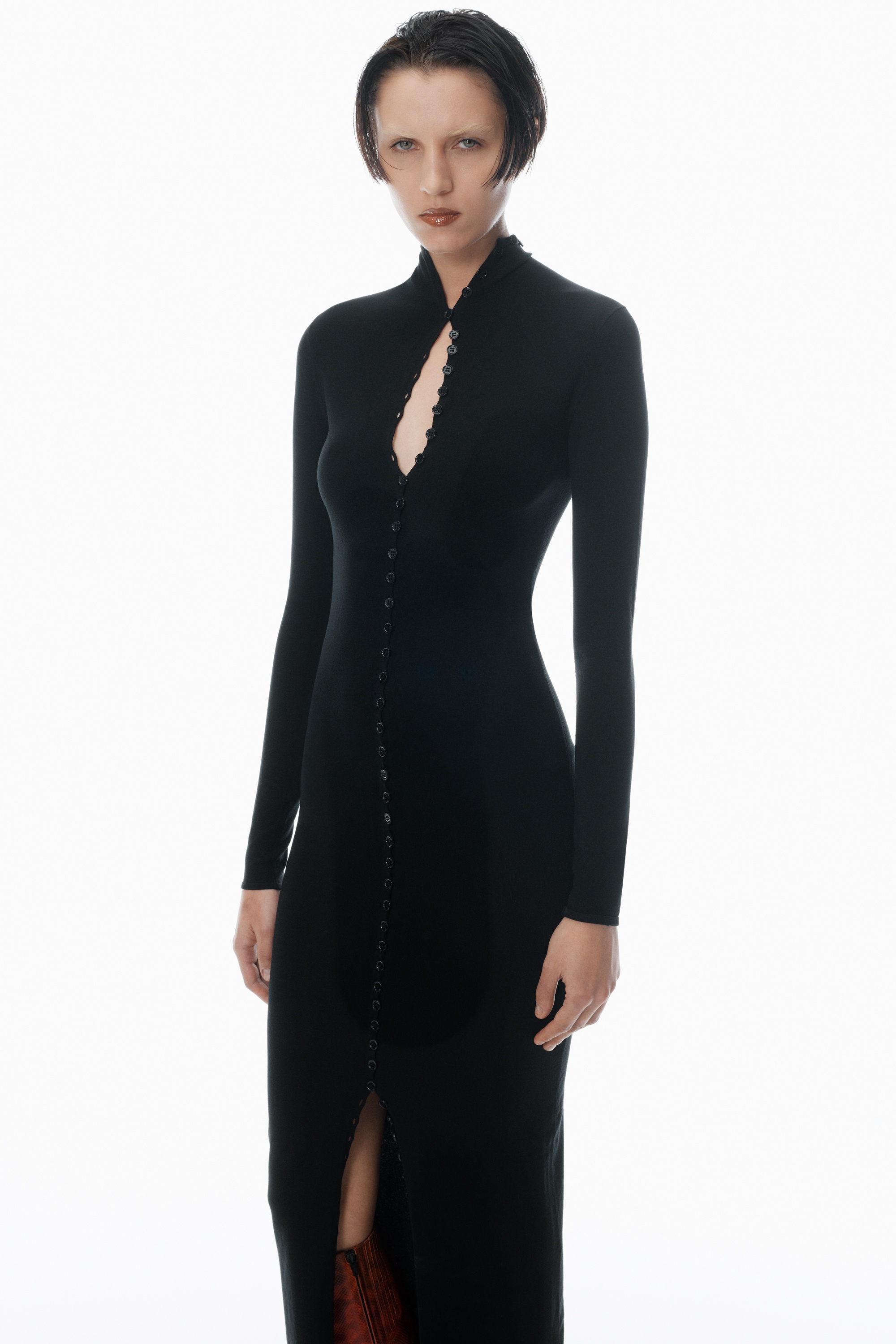 High-Neck Dress - 3