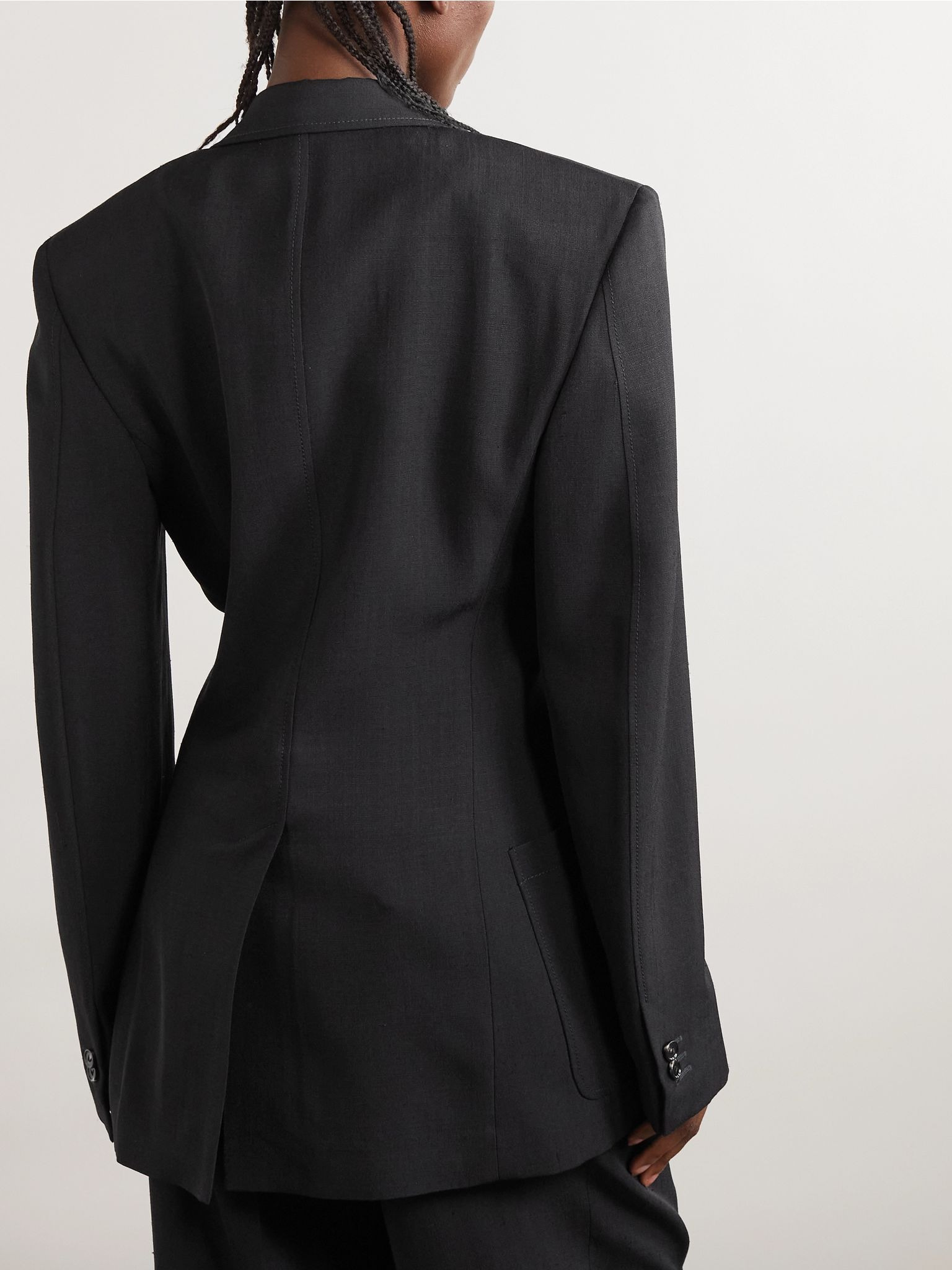 Grain de poudre blazer Black - 4