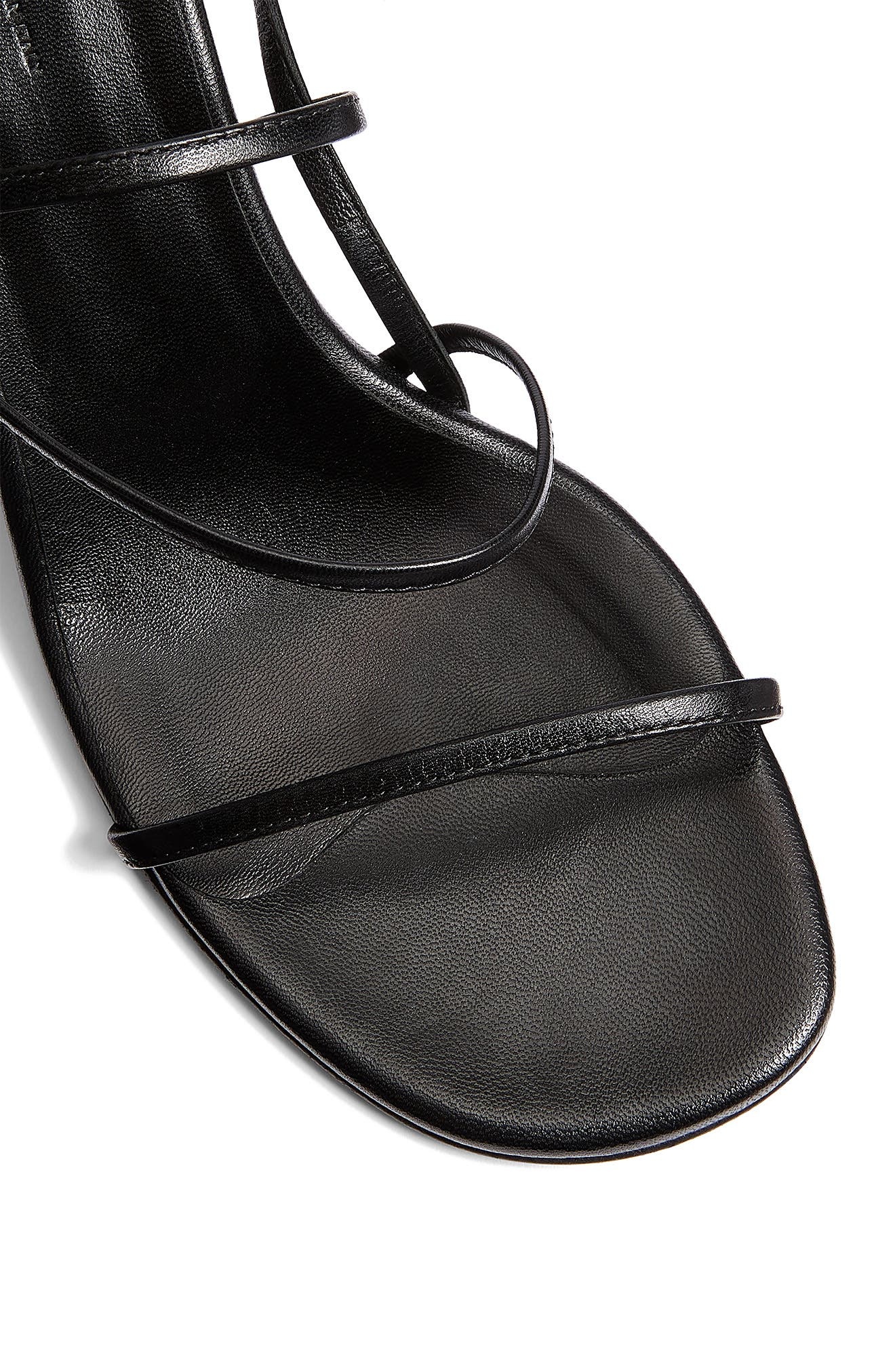 Khaite Loop Sandal in 200 Black at Nordstrom - 6