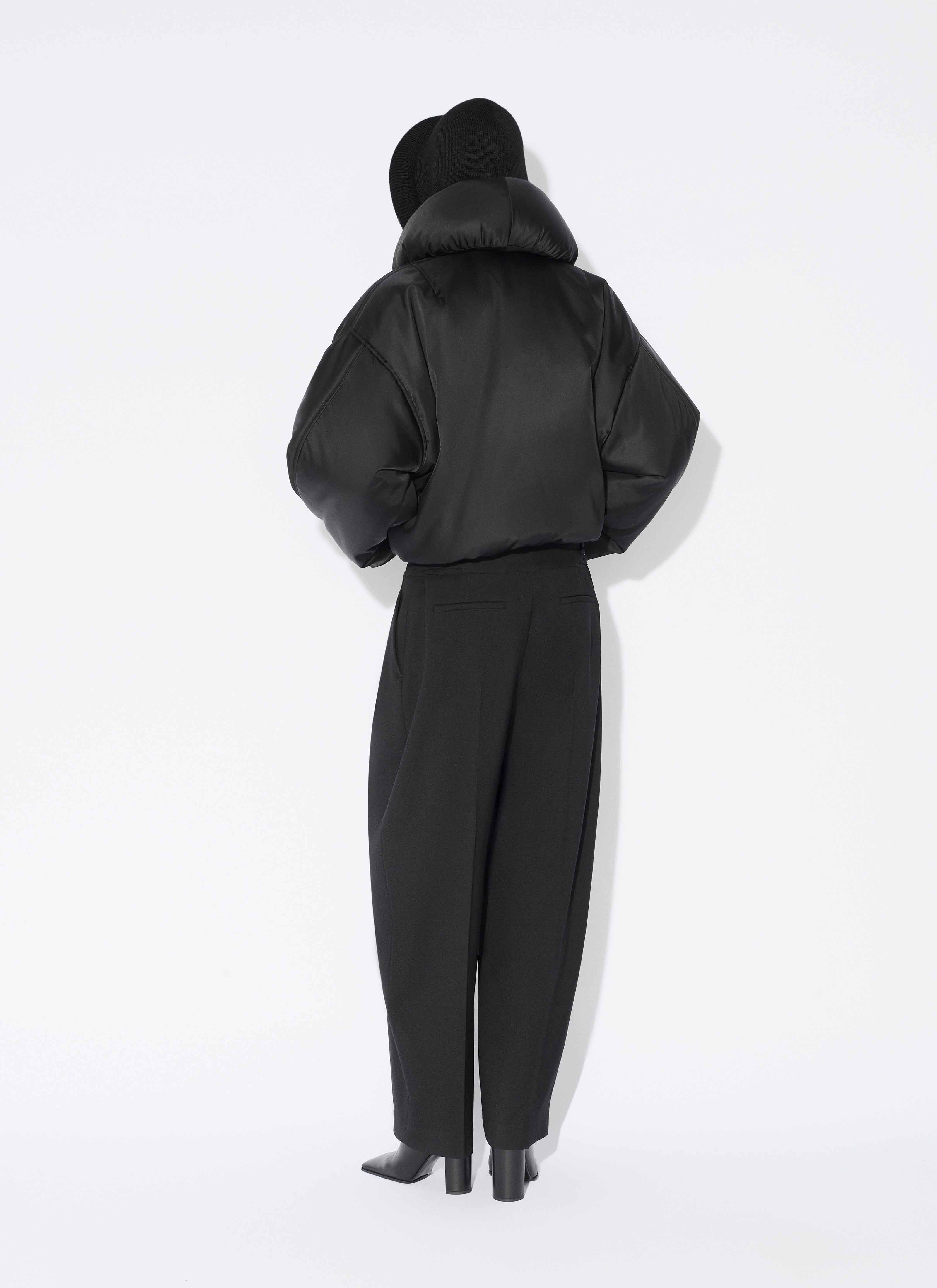 TAFFETA PADDED BOMBER - 3