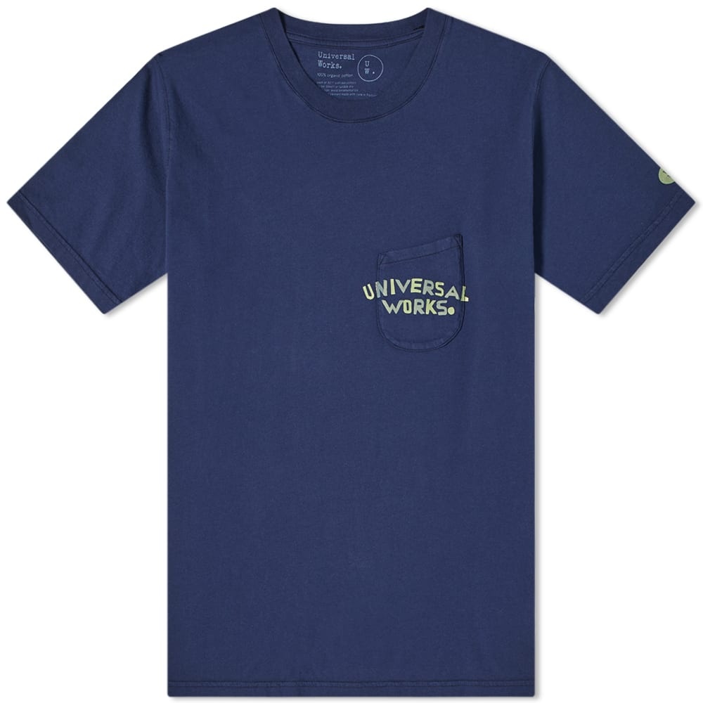 Universal Works Patched Tee - 1