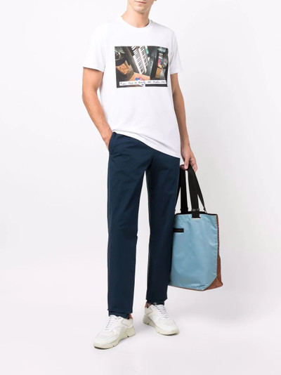 A.P.C. drawstring slim-leg troousers outlook