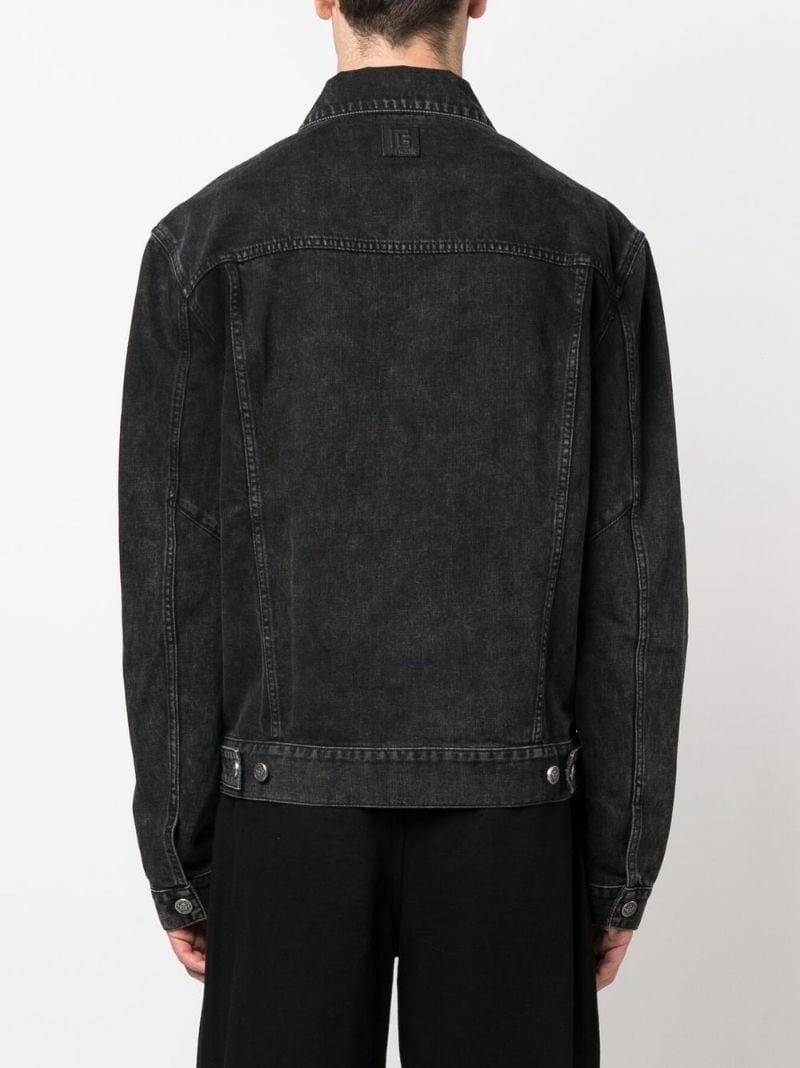 zip-pocket denim jacket - 5