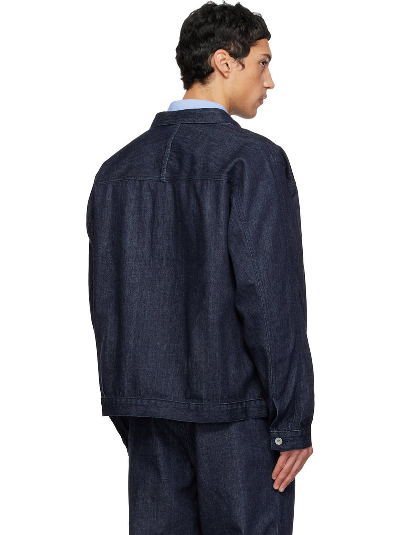 Blue Short Denim Jacket 3