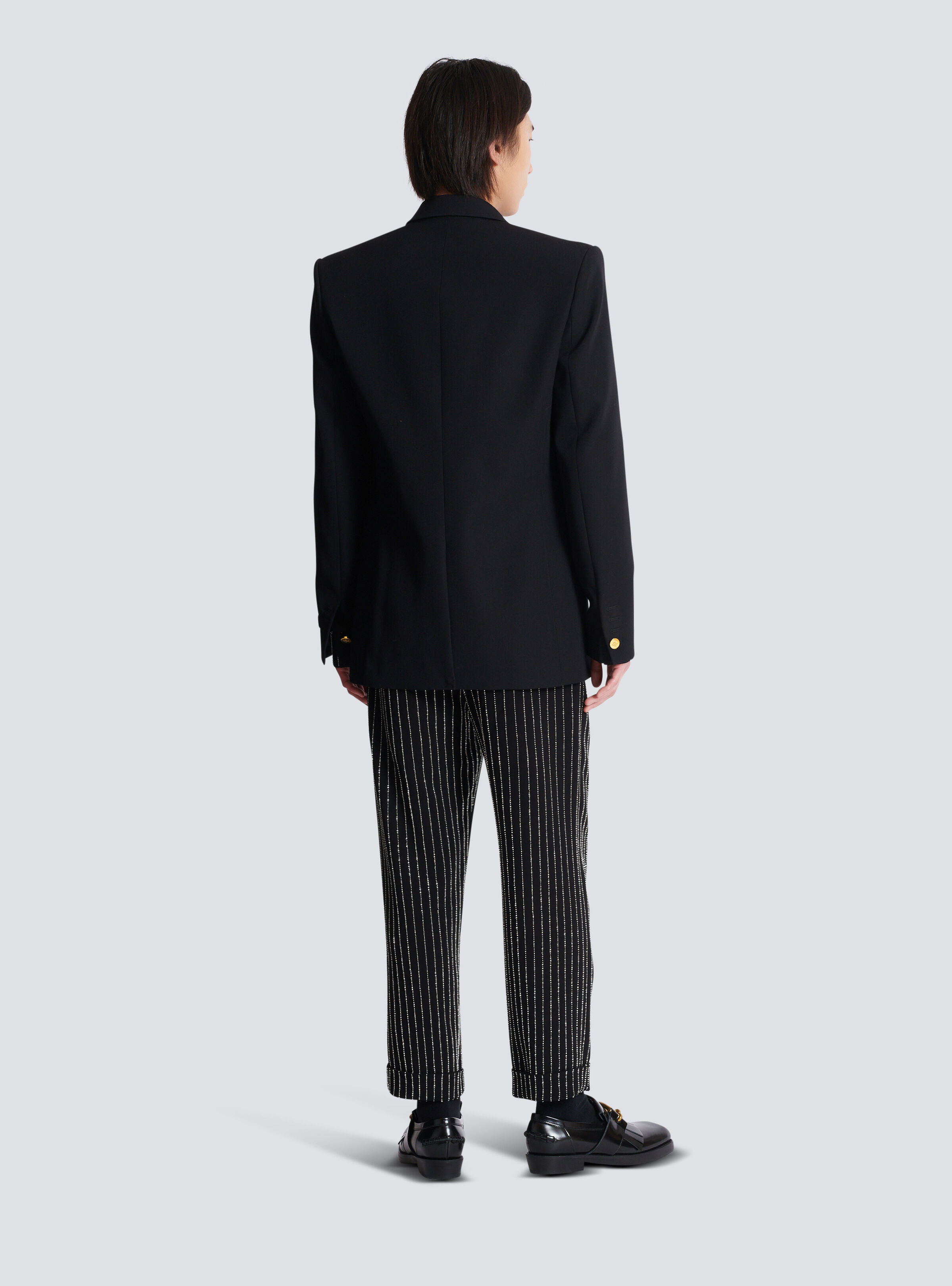 Grain de poudre wool 1-button jacket - 4