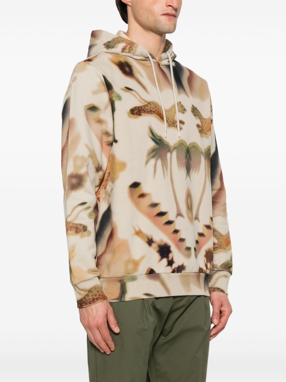 graphic-print hoodie - 3