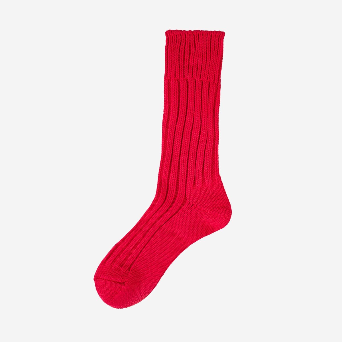 DEC-CAS-RED Decka Cased Heavyweight Plain Socks - Red - 3