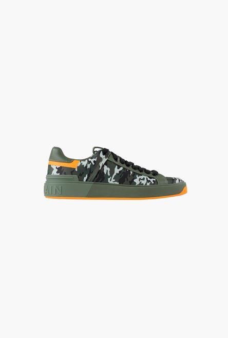 EXCLUSIVE - Camouflage nylon B-Court sneakers - 1