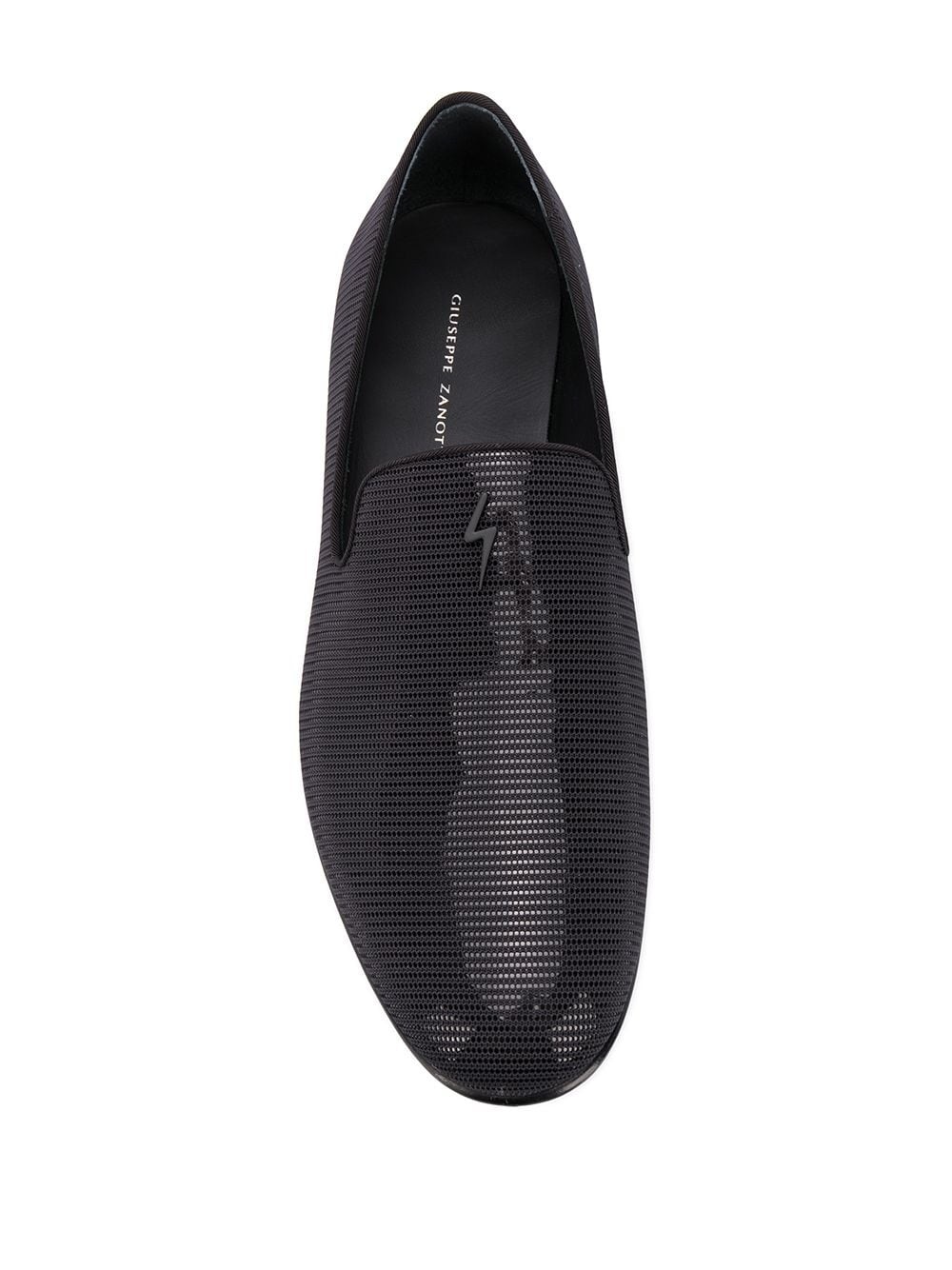 mesh panel loafers  - 4