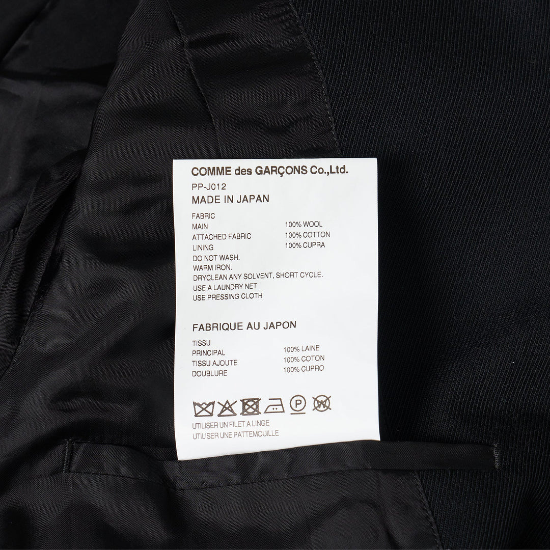 Wool Covert X Cotton Chino Jacket - 3