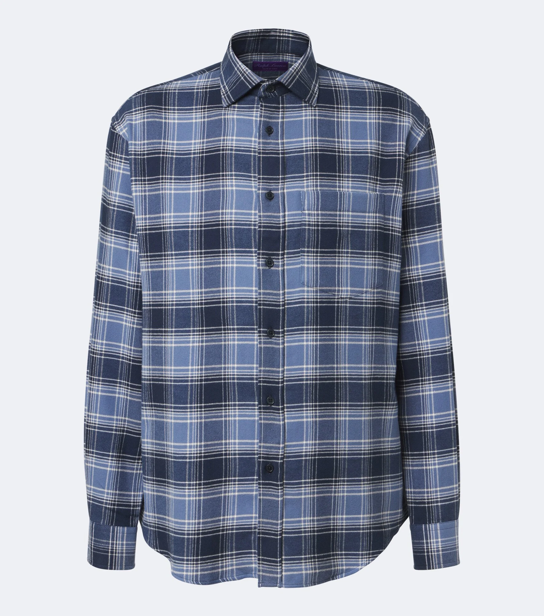 Checked cotton shirt - 1