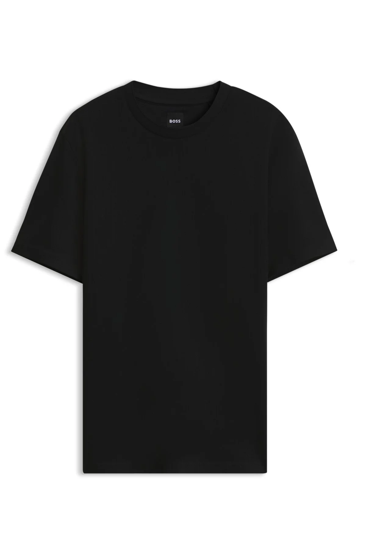 CORDUROY-JACQUARD T-SHIRT IN MERCERIZED COTTON - 1