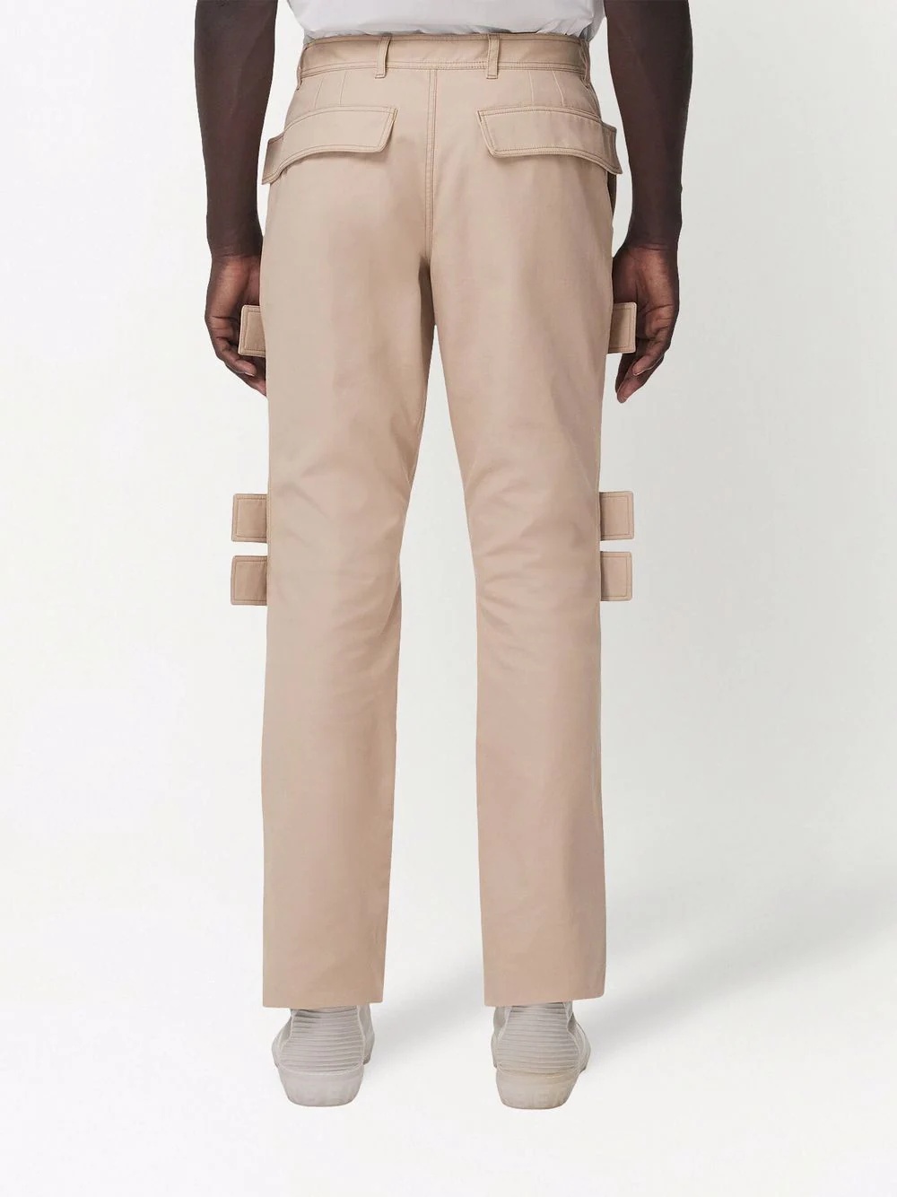panel-detail cargo trousers - 4