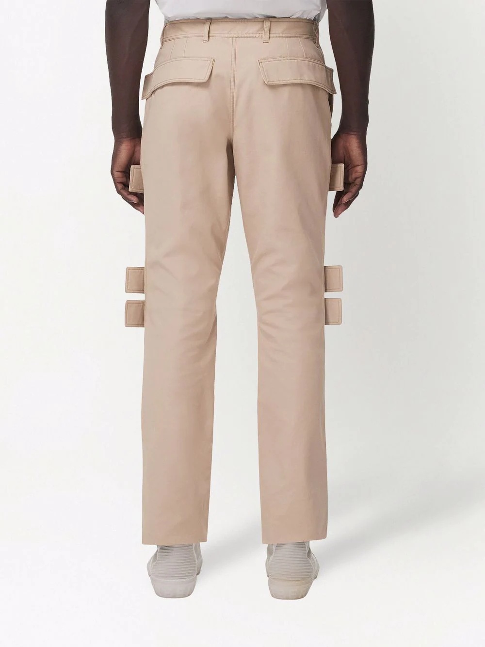 panel-detail cargo trousers - 4