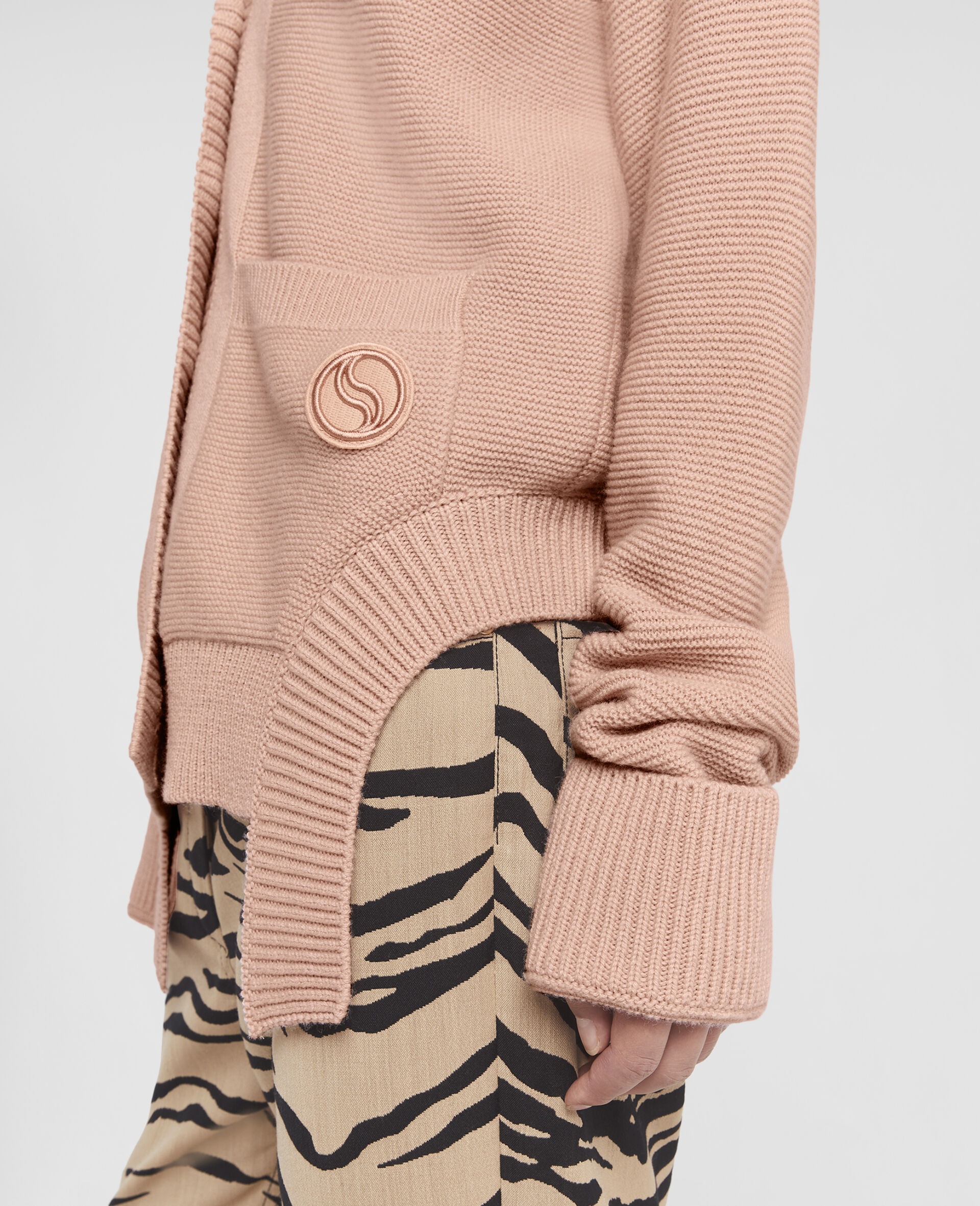 S-Wave Regenerated Cashmere Cardigan - 4