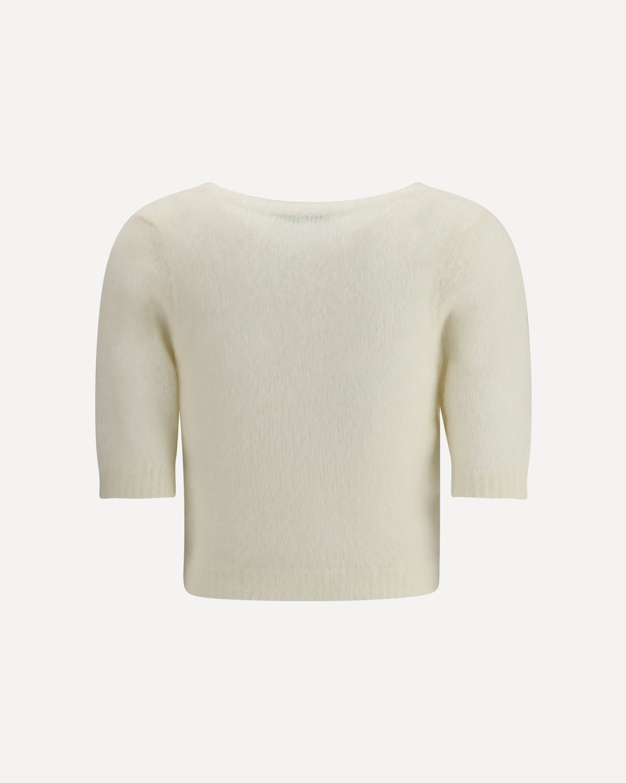 Short sleeve mohair Sweater - 2