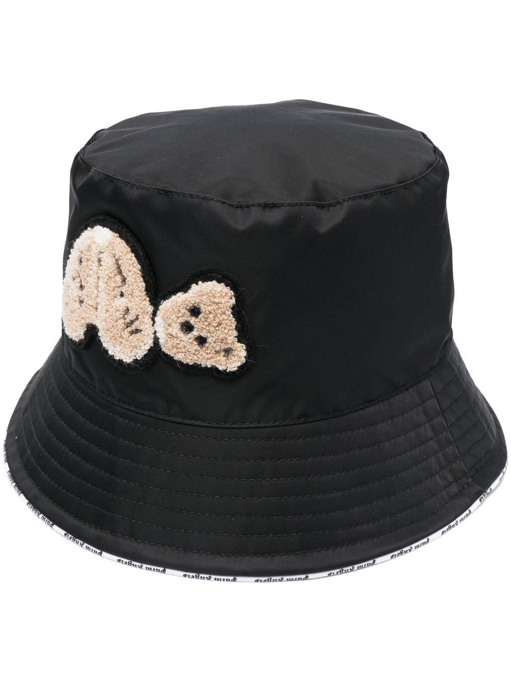 Bear motif bucket hat - 1