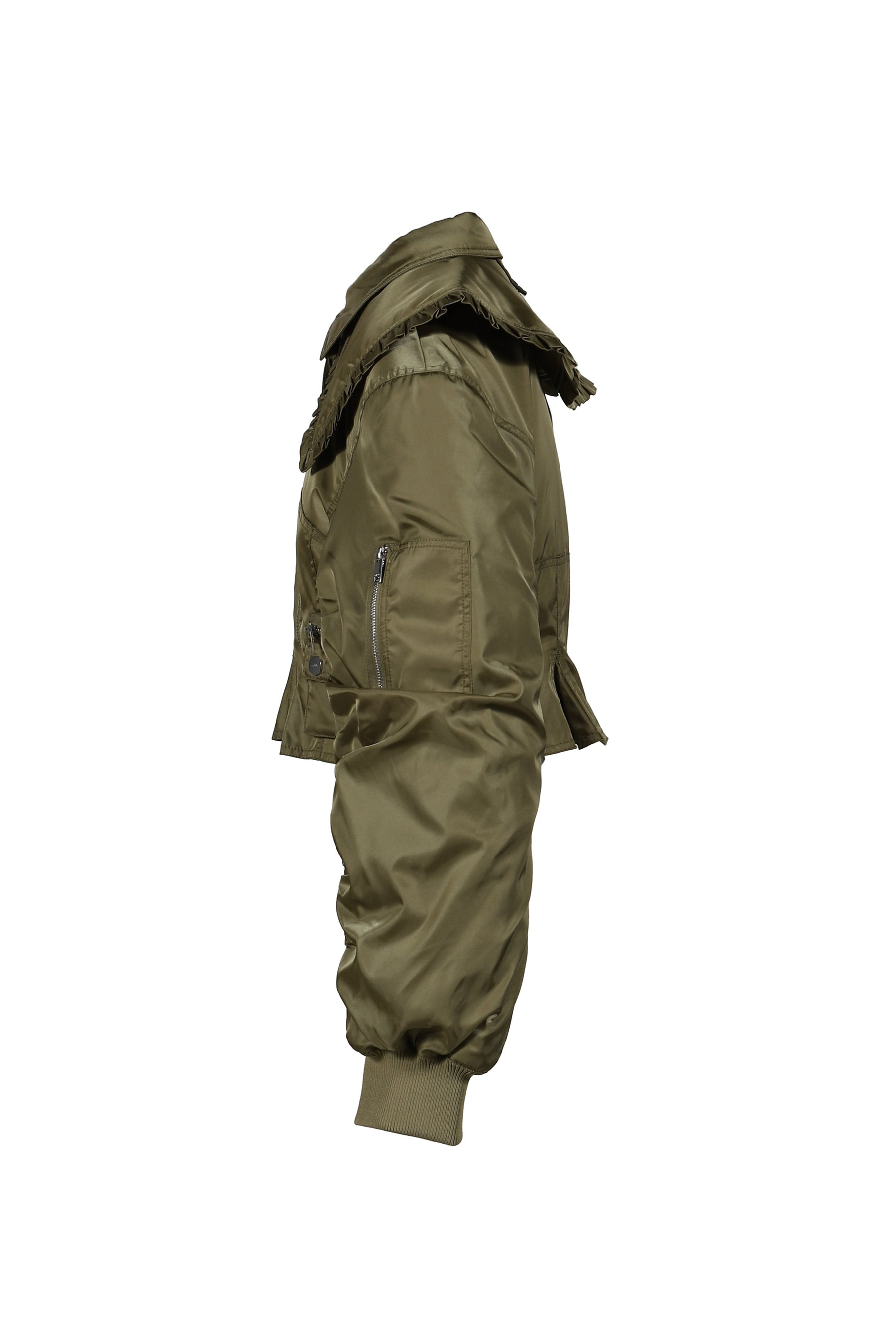 DUCHESSE NYLON FITTED JACKET / BOA - 7