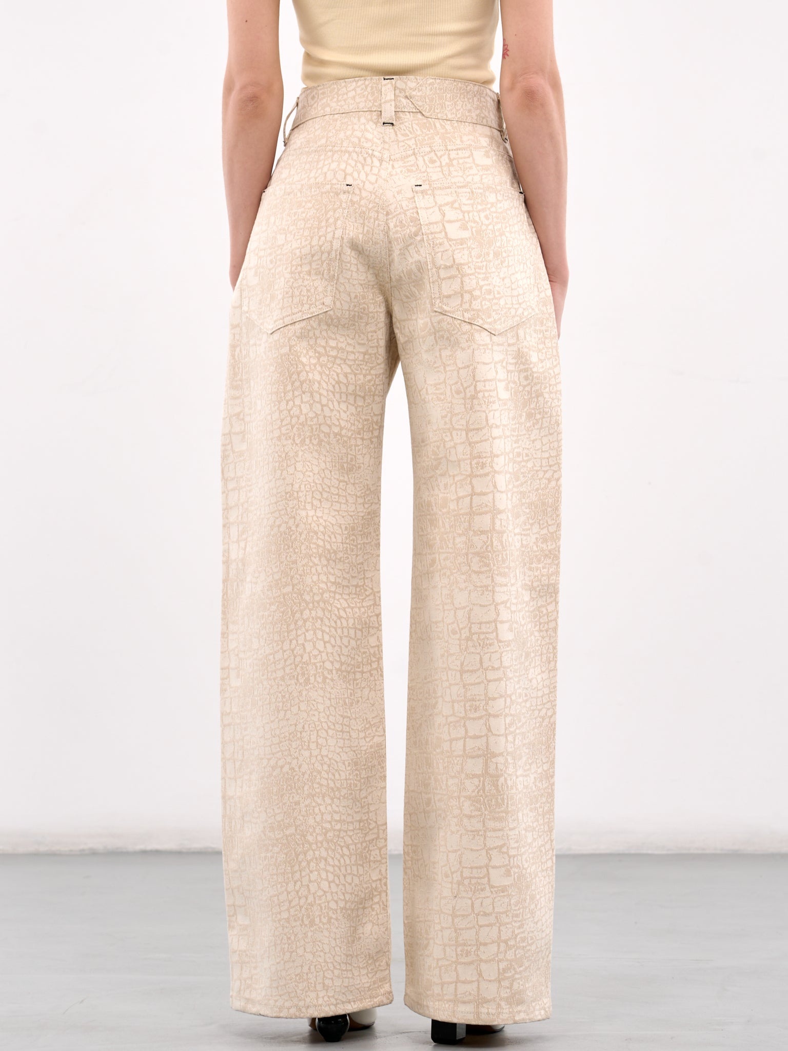 The Wide De-Nîmes Denim Pants - 3