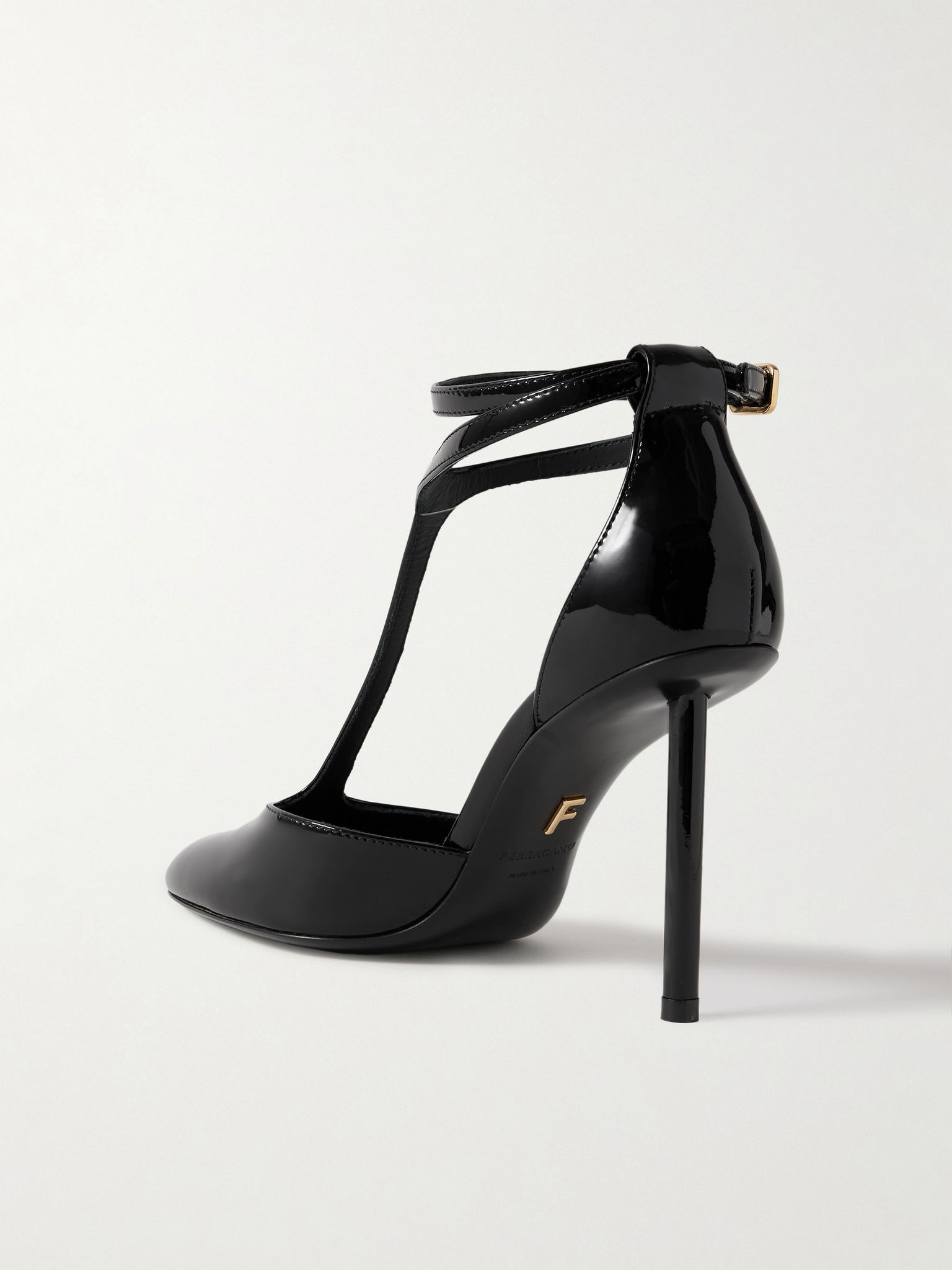 Lysandra patent-leather pumps Black - 3