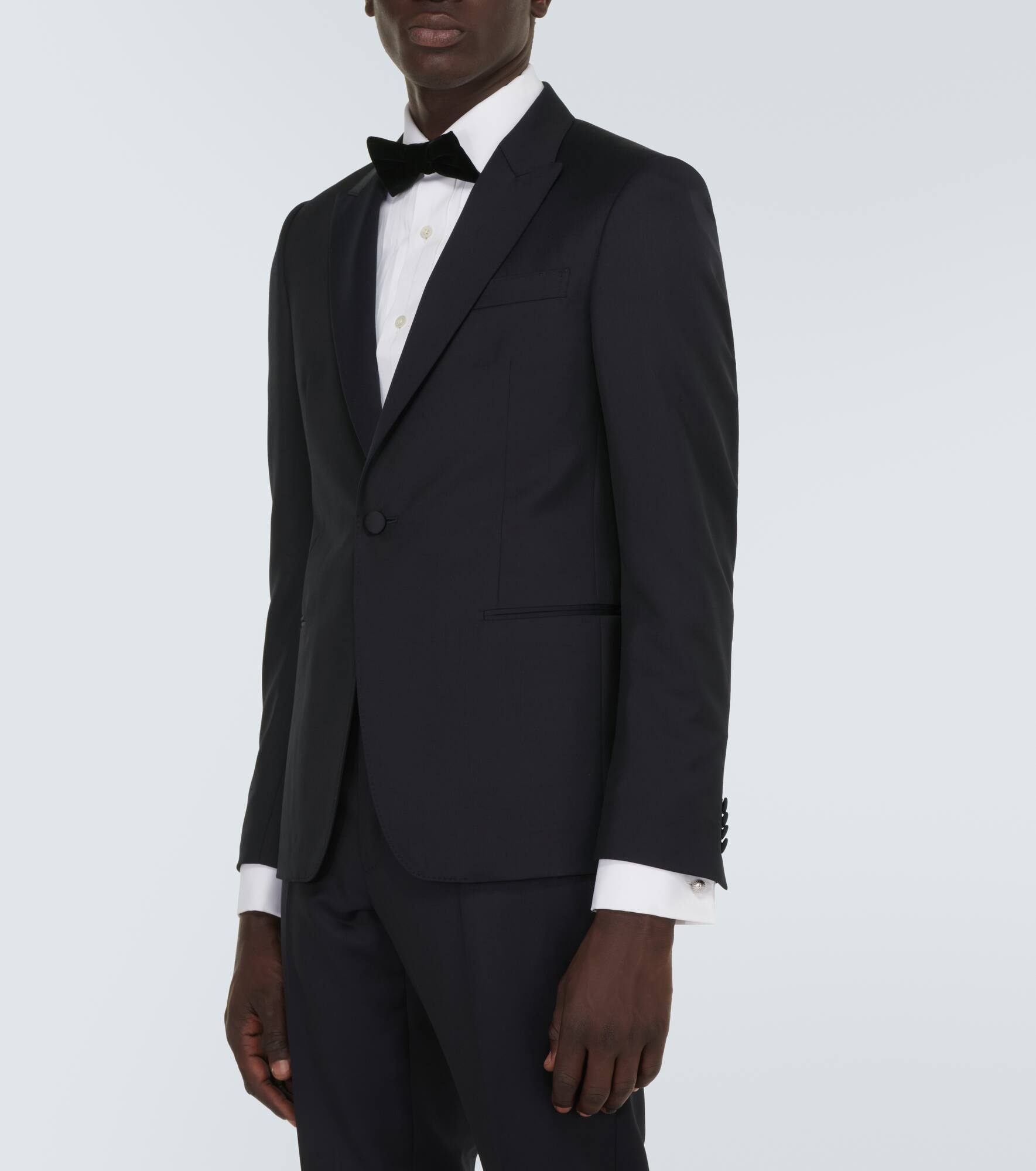 Wool and mohair tuxedo - 4