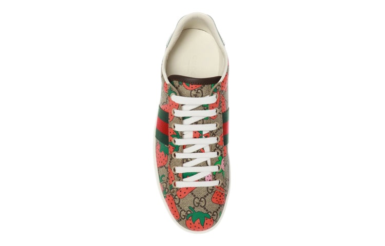 (WMNS) Gucci Ace 'Strawberry Beige' 433900-G2210-8960 - 4