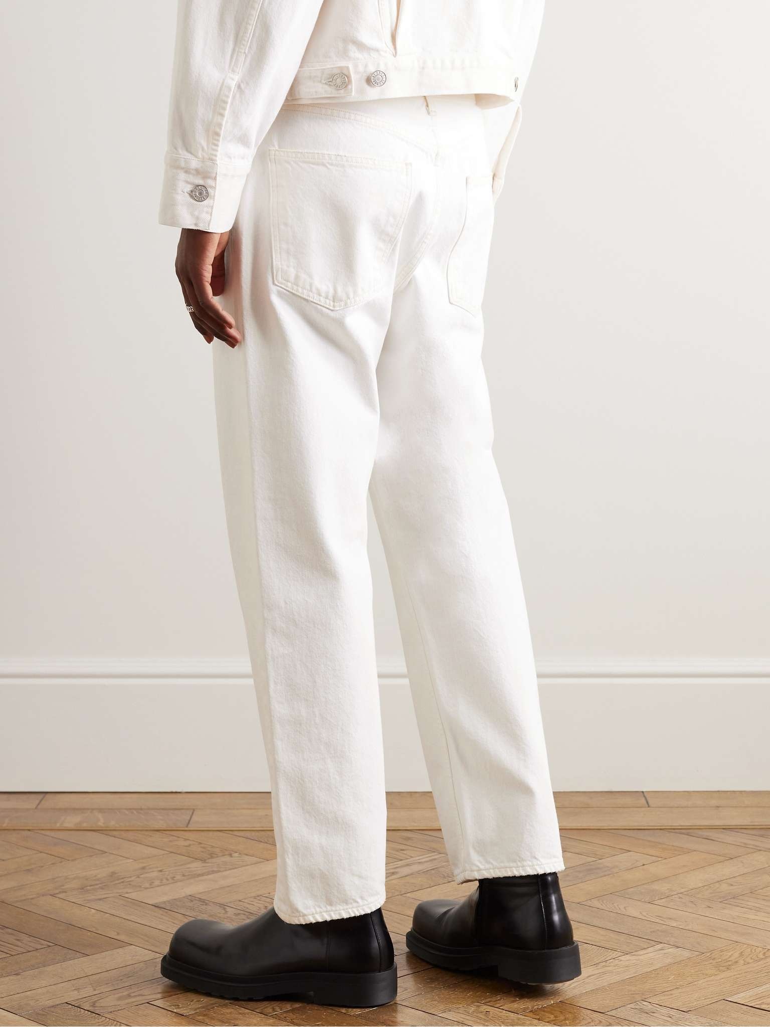 90's Straight-Leg Distressed Jeans - 4