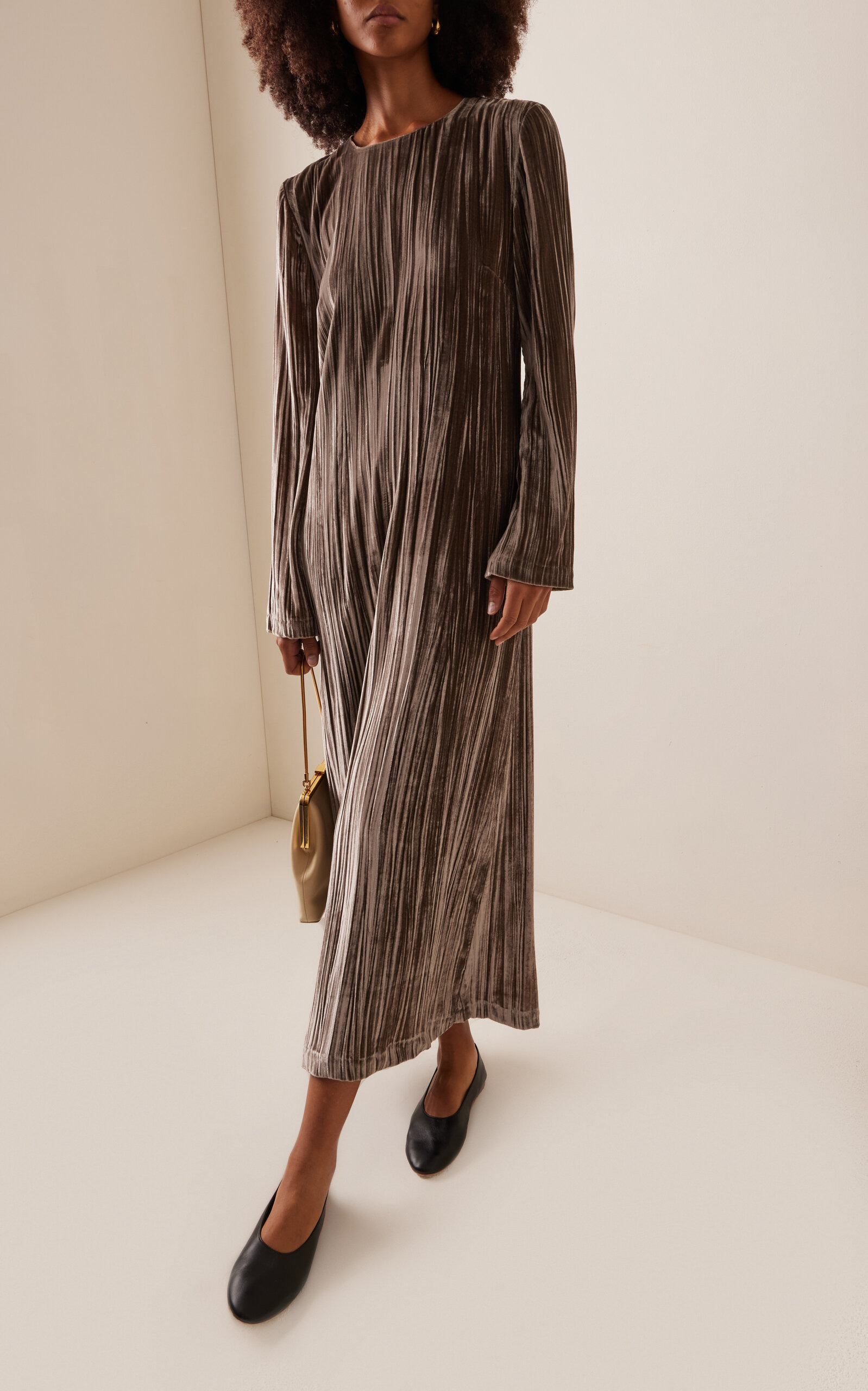 Exclusive Stella Velvet Dress metallic - 2