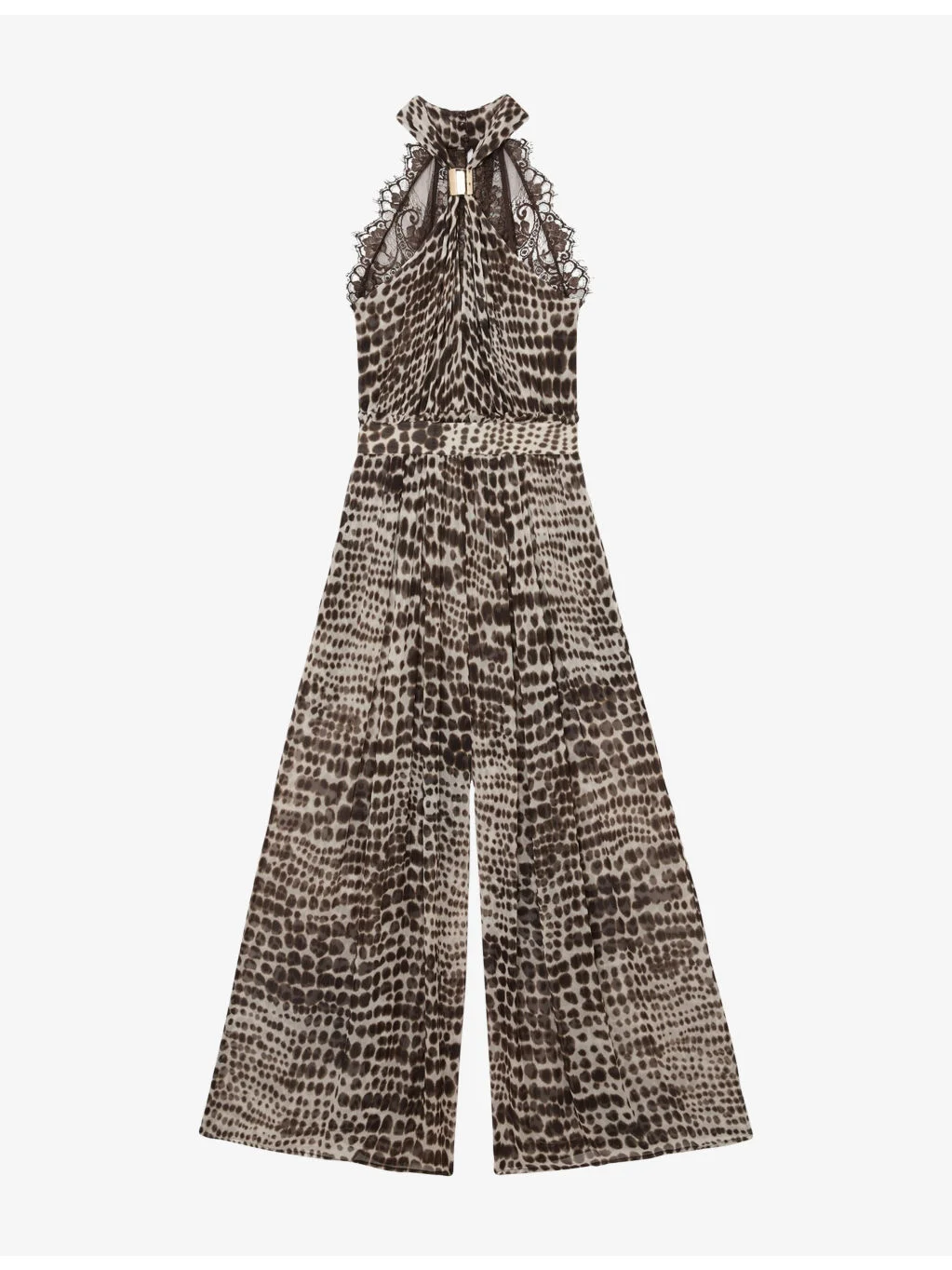 Reiss x Atelier Floras Animal-Print Woven Jumpsuit - 1