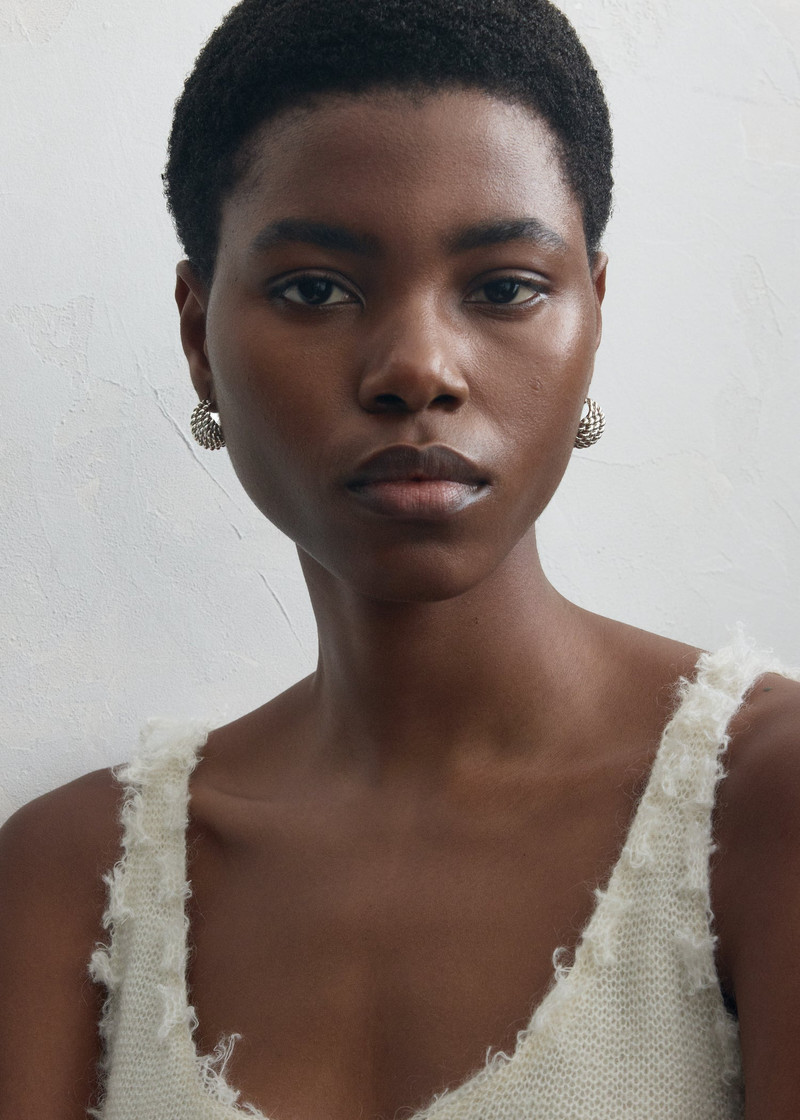 TOTEME Rope hoops silver outlook