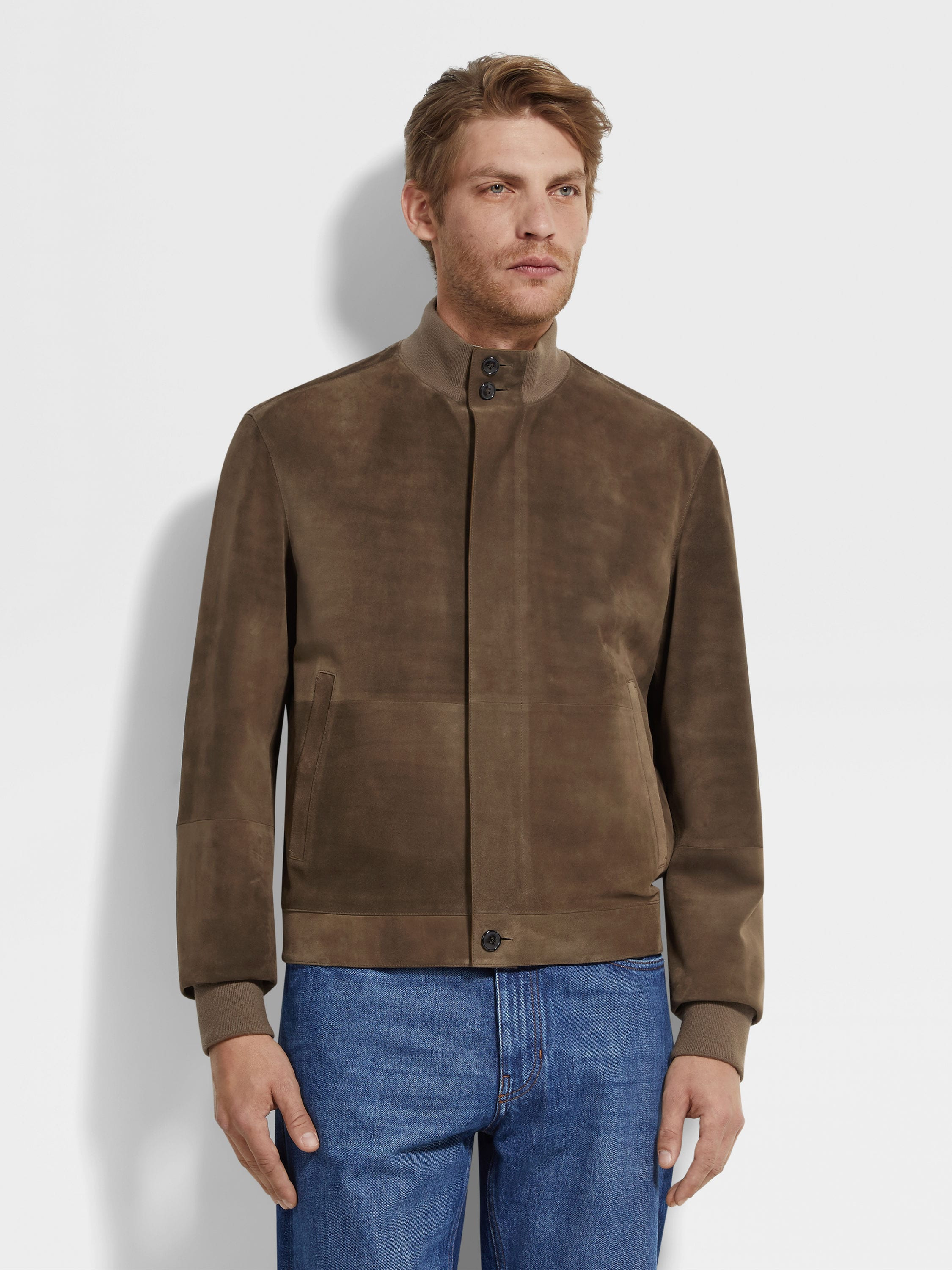 LEATHER BLOUSON - 4