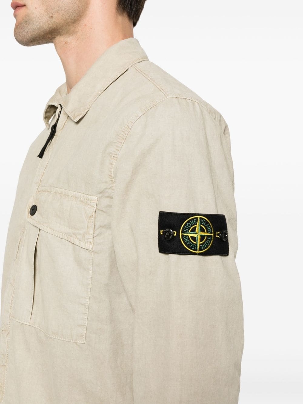 Compass-appliquÃ© jacket - 5