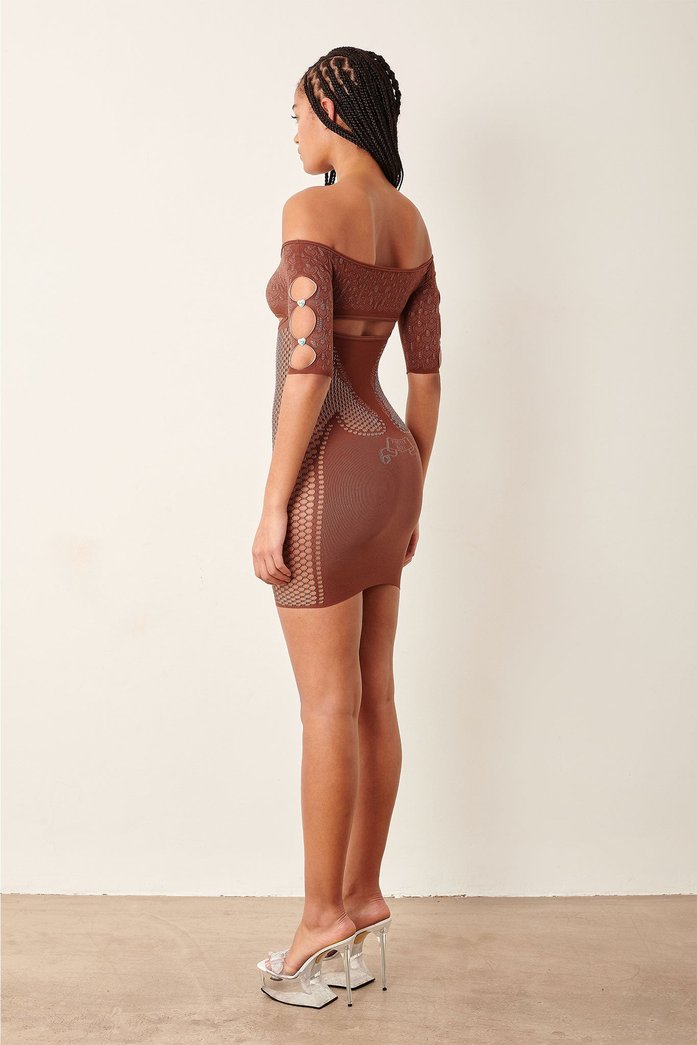 ARCHER DRESS OLD MONEY BROWN - 6