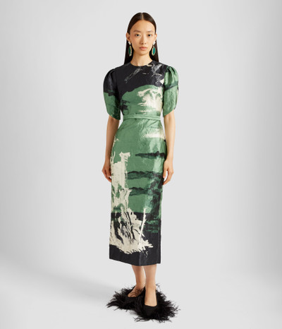 Erdem SHORT SLEEVE PENCIL COCKTAIL DRESS outlook