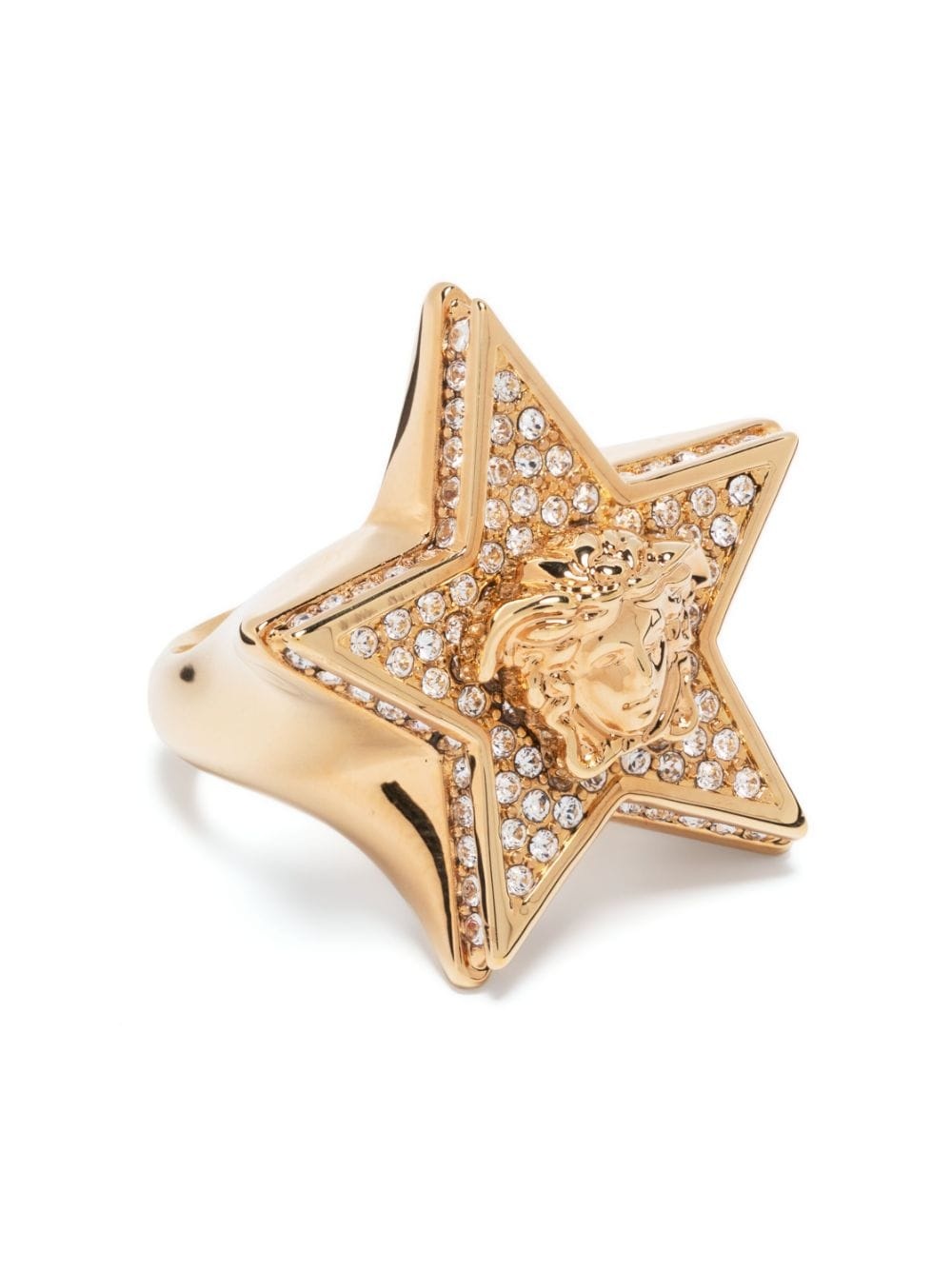 Medusa-head star-shaped ring - 1