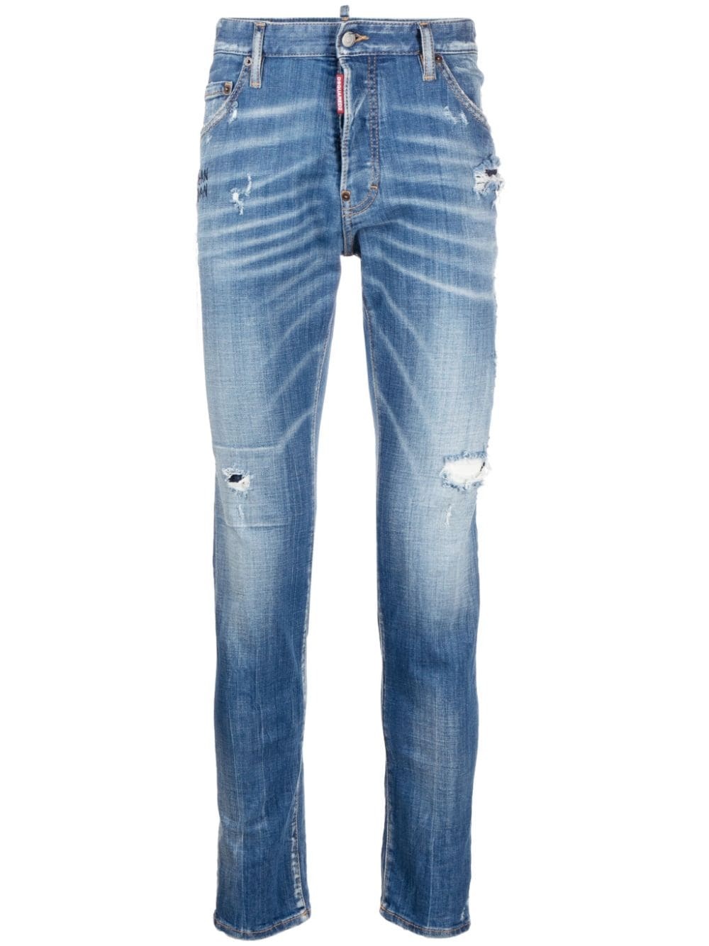 Cool Guy distressed skinny jeans - 1
