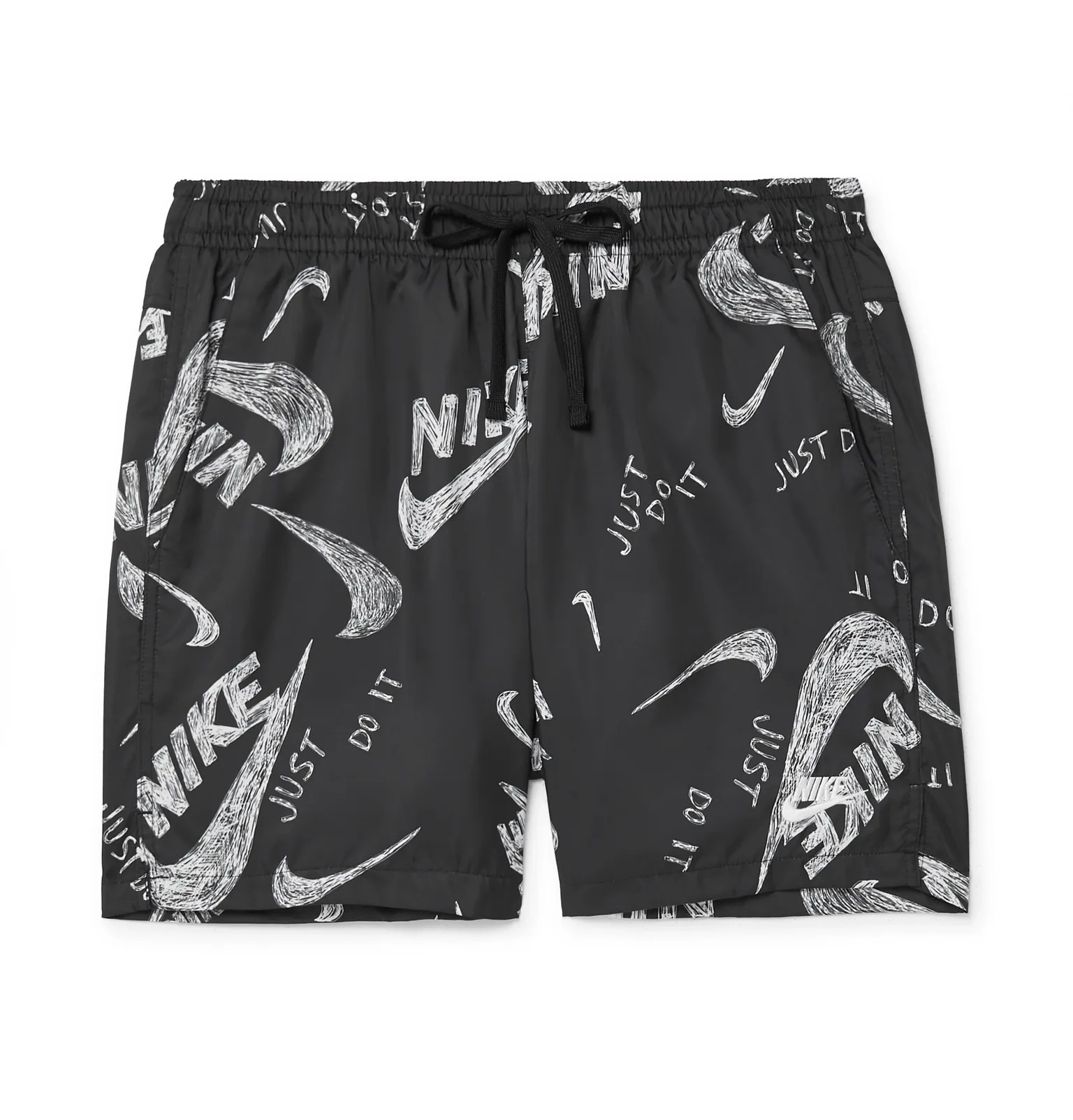 Logo-Print Shell Shorts - 1