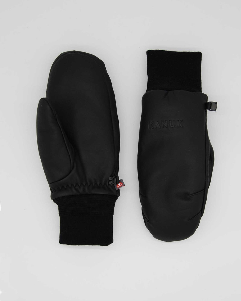 Riverin Puffer Mitts in Black 1