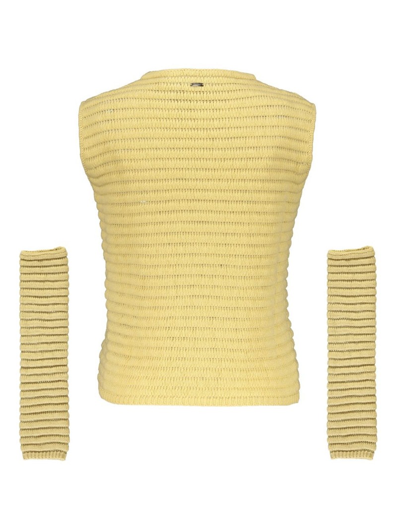 Herno logo-patch vest outlook