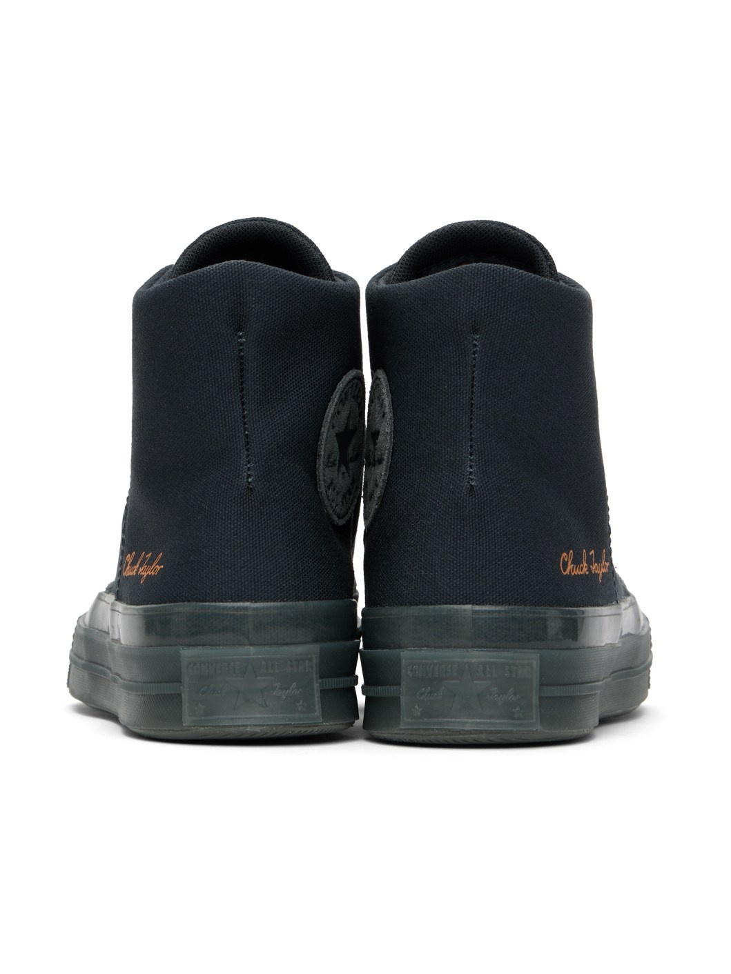 Black & Gray Chuck 70 Marquis Hi Sneakers - 2