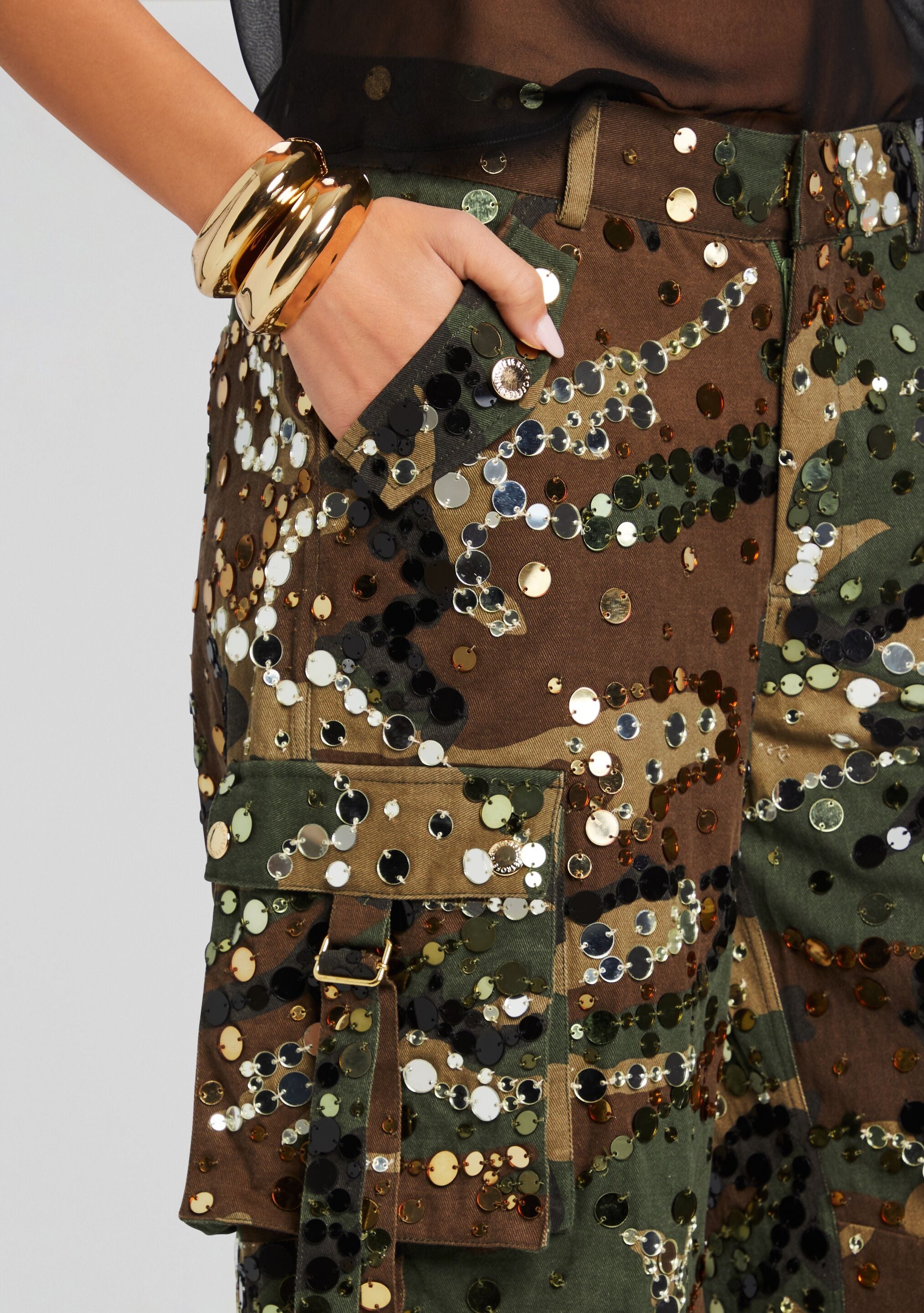 ALEXIA EMBELLISHED PANT - 2