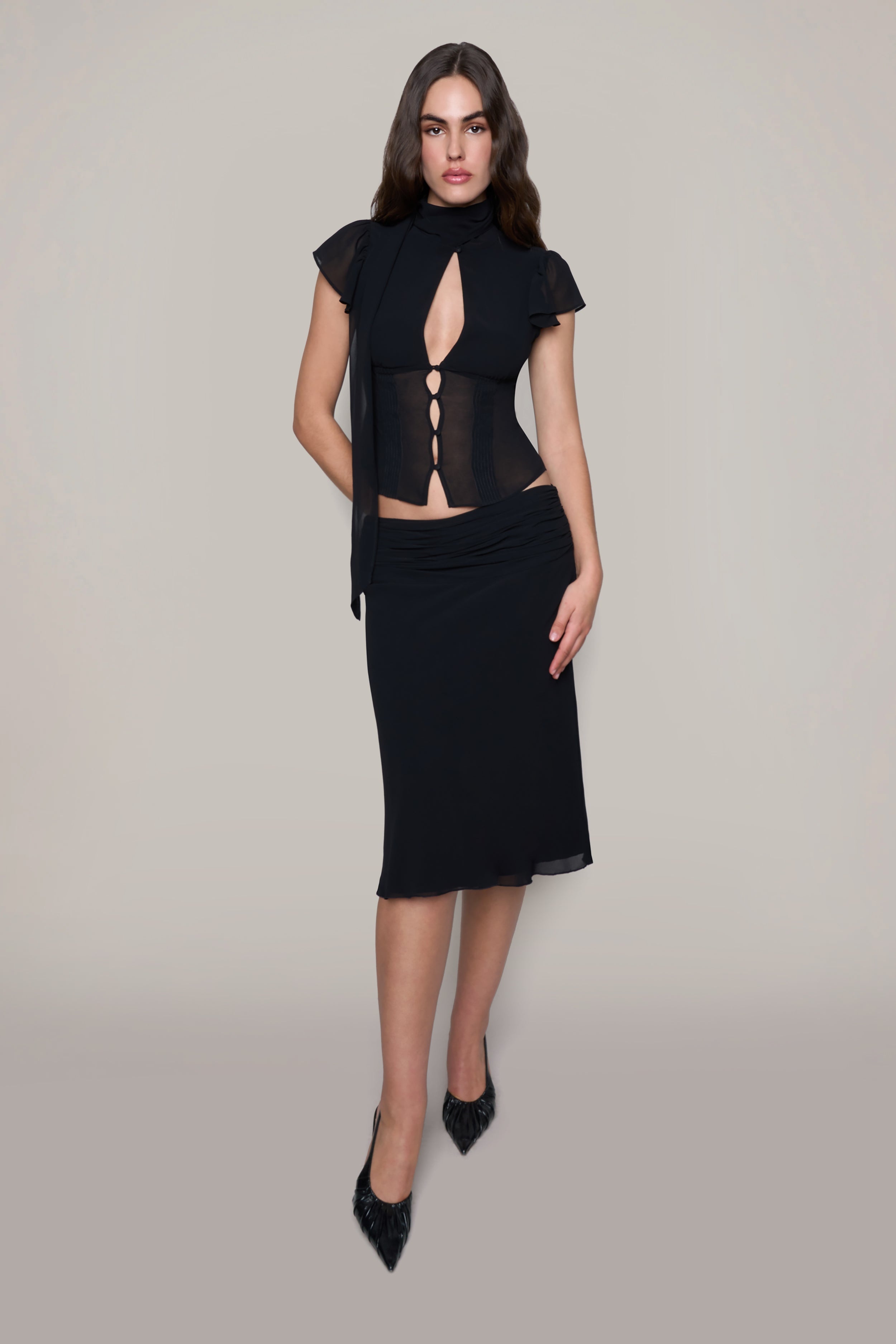 GUIZIO EDA SKIRT | REVERSIBLE