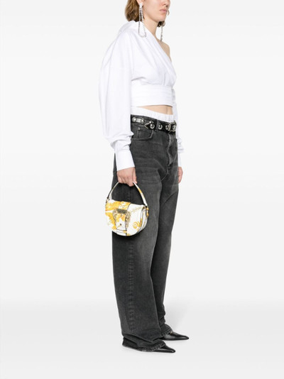 VERSACE JEANS COUTURE Chain Couture faux-leather crossbody bag outlook