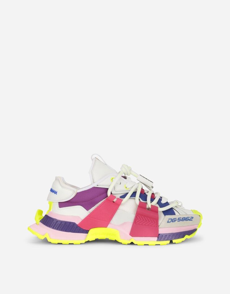 Mixed-material Space sneakers - 1