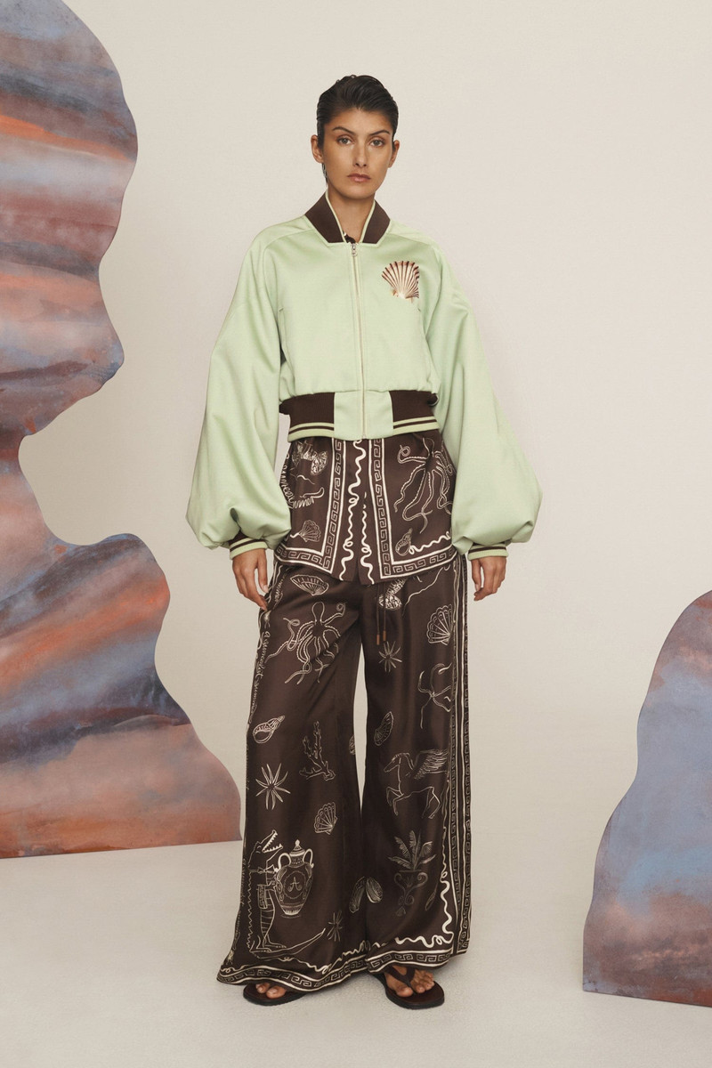 Opal Mint Bomber Jacket 4