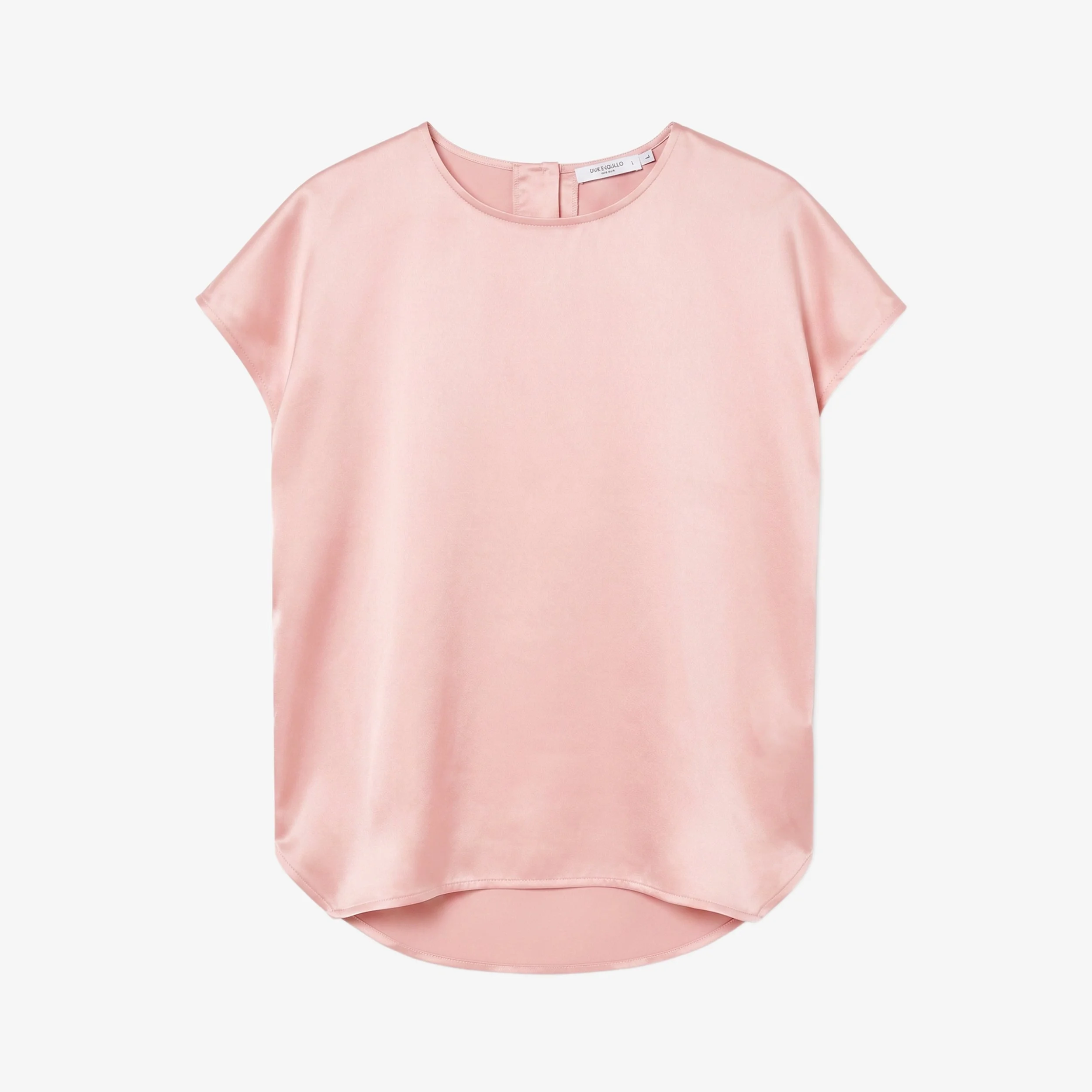 Didion Drape Top - Silk Charmeuse Blend - 1