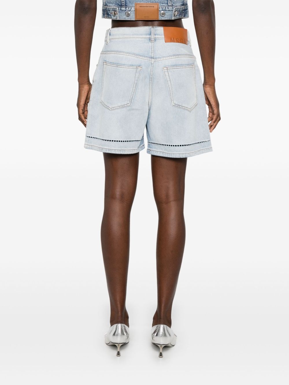 denim shorts - 4