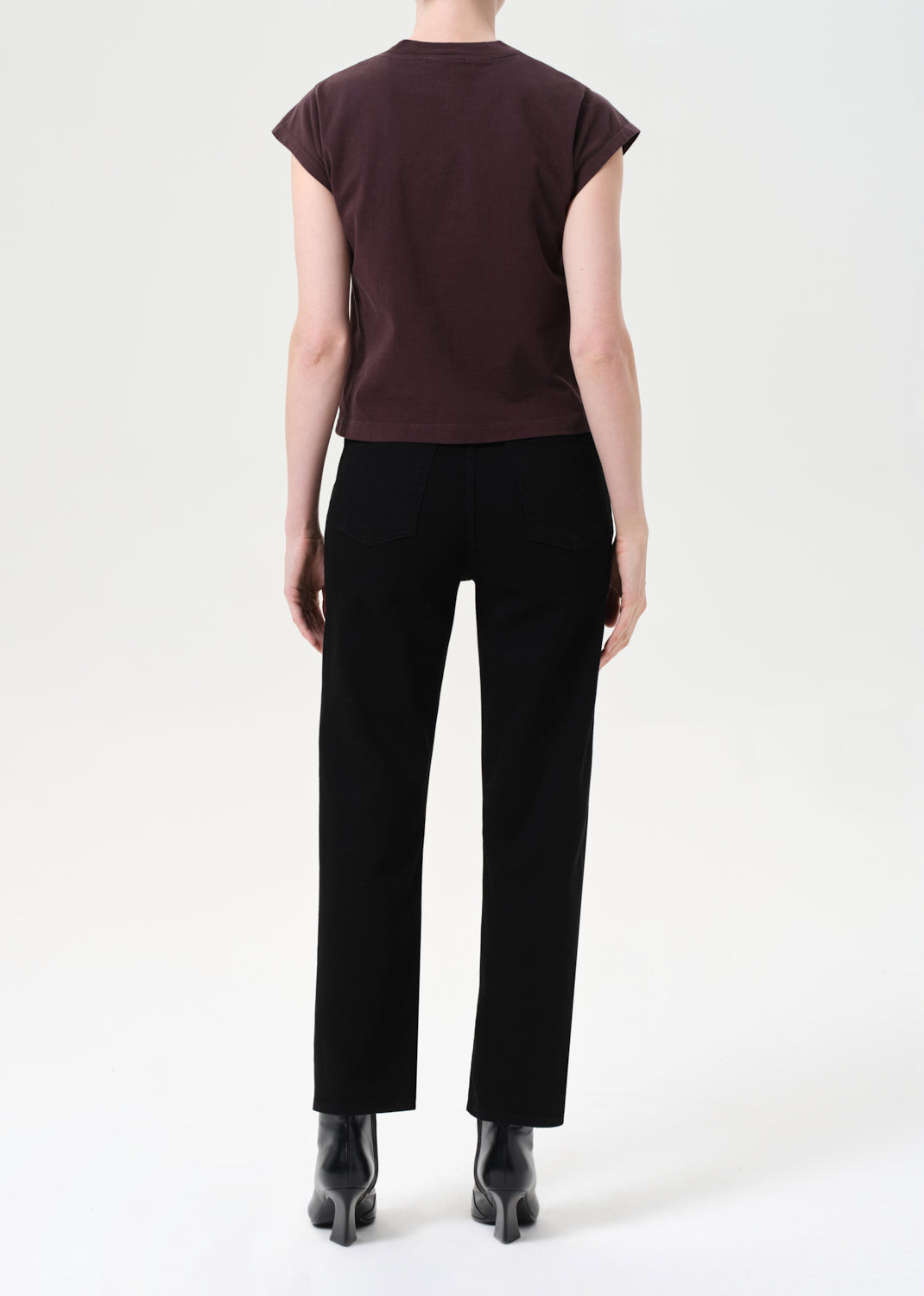 90'S PINCH WAIST CROP (COMFORT STRETCH) IN COVER - 3